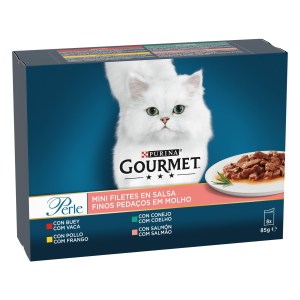 Gourmet Perle Finos Pedaços Vaca, Frango, Coelho e Salmão - Image 6