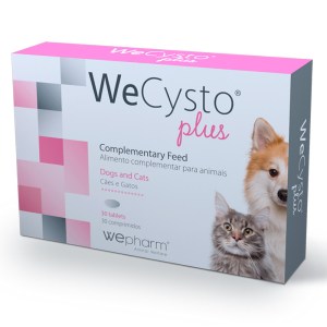 WeCysto Plus Comprimidos Suporte da Função Urinária Cães e Gatos - Image 1