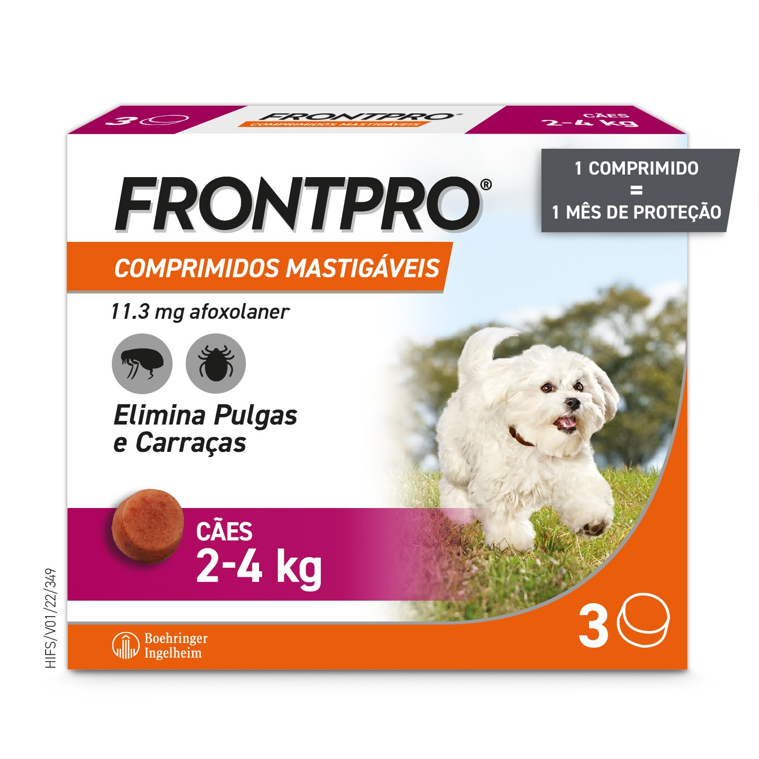 Frontpro Cão S 2 - 4kg