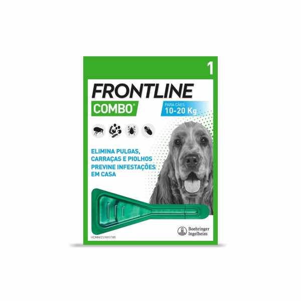 Frontline Combo Cão M 10 - 20kg
