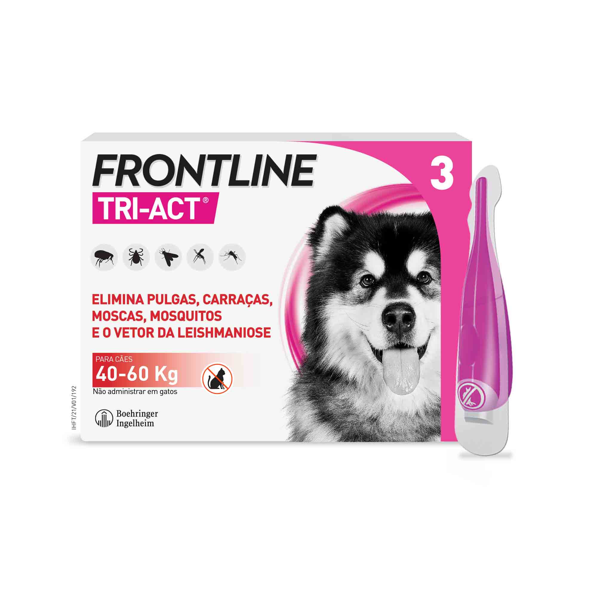 Frontline Tri-Act Cão XL 40 - 60kg - Image 1