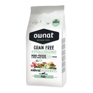 Ownat Grain Free Hipoalargénico Cão Adulto Porco - Image 1