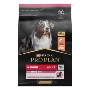 Pro Plan Sensitive Skin Medium Adult Salmão - Image 2