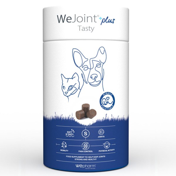 WeJoint Plus Tasty Alimento Complementar Cães Raça Pequena e Gatos