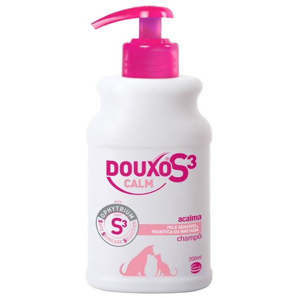 Douxo S3 Calm Champô Pele Sensível/Irritada Cães e Gatos