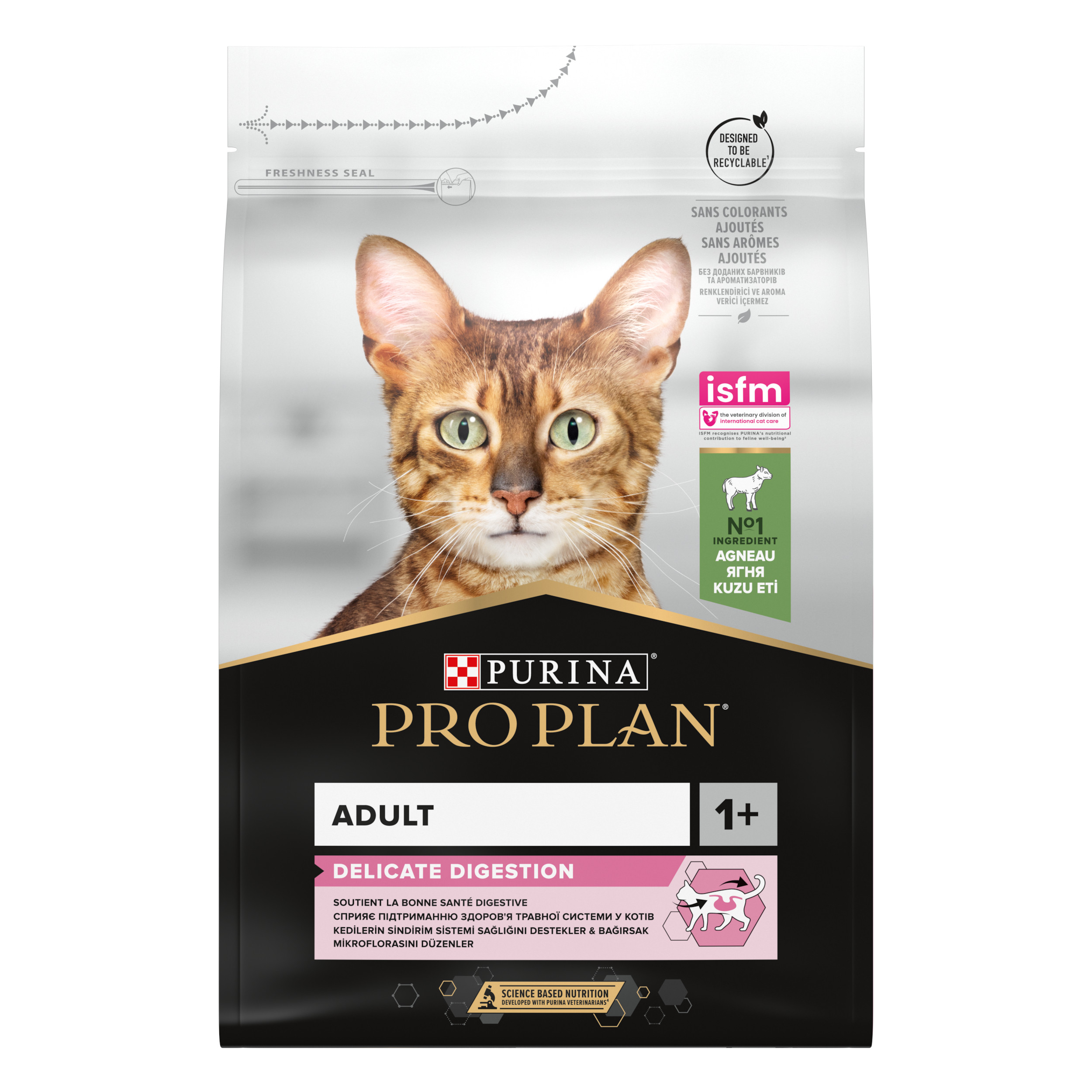 Pro Plan Delicate Digestion Gato Adulto Borrego - Image 2