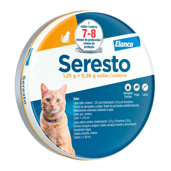 Seresto Coleira Antiparasitária Gato