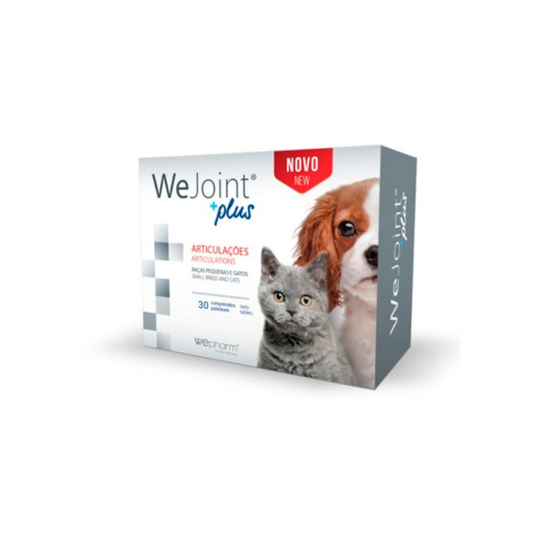 WeJoint Plus Comprimidos Cães Raça Pequena e Gatos