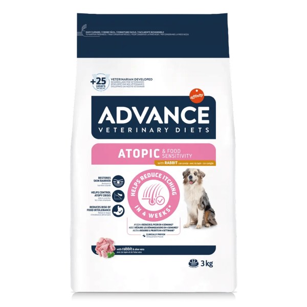 Advance Vet Cão Medium/Maxi Atopic Coelho