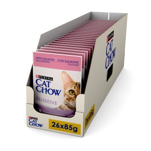 Cat Chow Adulto Sensitive Salmão e Curgete - Image 2