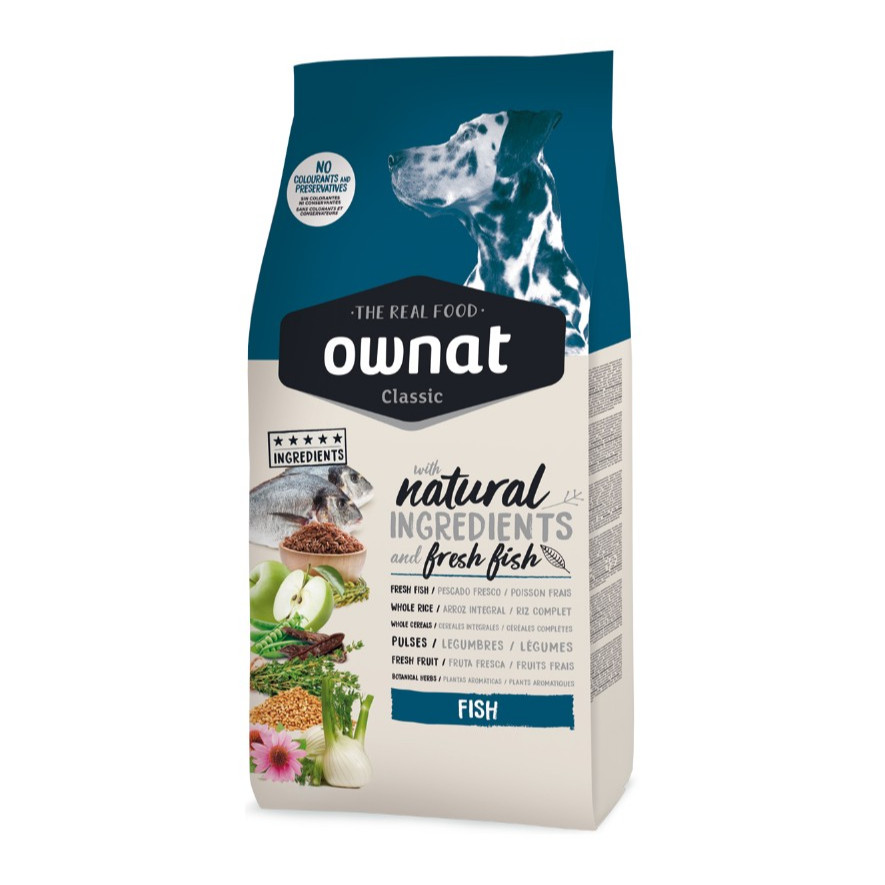 Ownat Classic Cão Adulto Peixe - Image 1