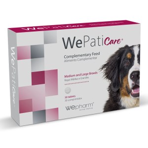 WePatiCare Suplemento Hepático Cães Raça Média e Grande - Image 1