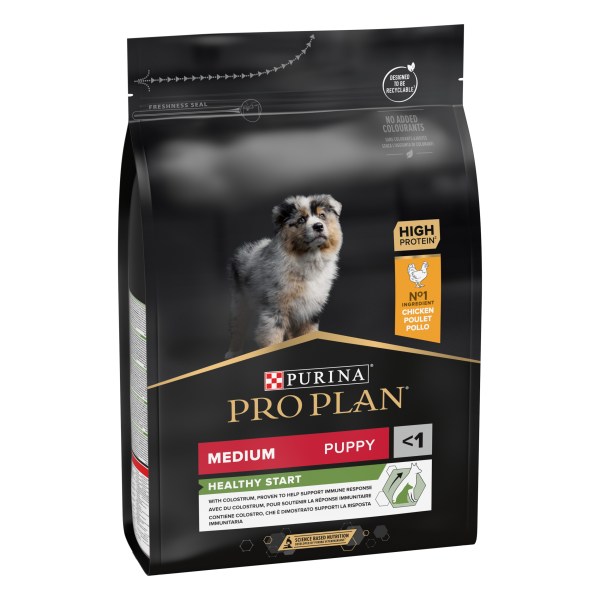 Pro Plan Healthy Start Medium Puppy Frango