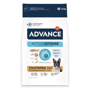 Advance Cão Bulldog Francês Pato e Arroz