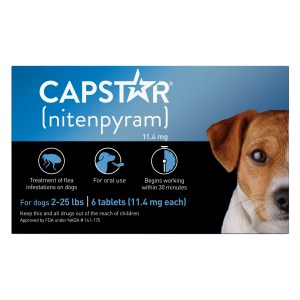 Capstar Comprimidos Antiparasitários Gatos e Cães 1 - 11kg - Image 2