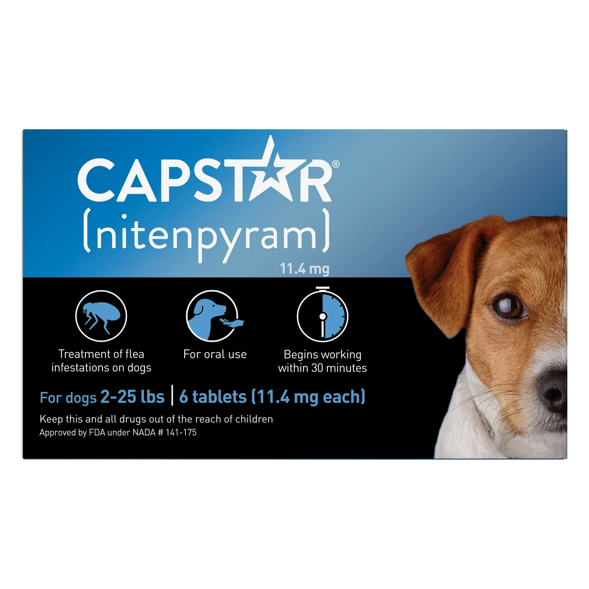 Capstar Comprimidos Antiparasitários Gatos e Cães 1 - 11kg - Image 2