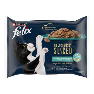 Felix Deliciously Sliced Seleção de Peixe em Gelatina - Image 2