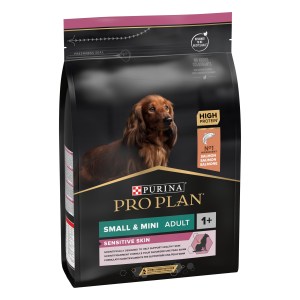 Pro Plan Sensitive Skin Small and Mini Adult Salmão - Image 2
