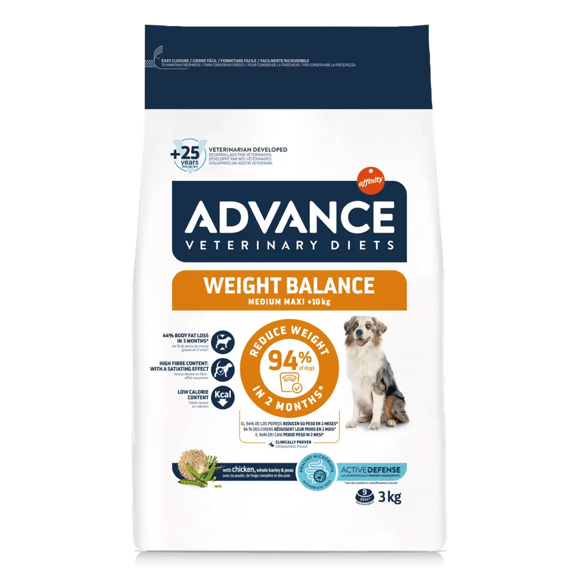 Advance Vet Cão Medium-Maxi Weight Balance