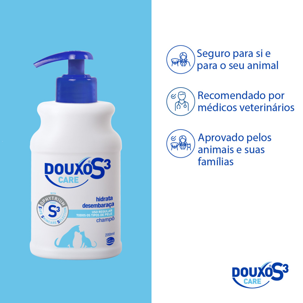 Douxo S3 Care Champô Hidratante e Desembaraçador Cães e Gatos - Image 2