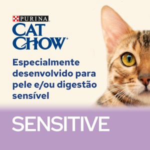 Cat Chow Adulto Sensitive Salmão e Curgete - Image 3
