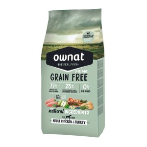 Ownat Prime Grain Free Cão Adulto Frango e Peru - Image 1