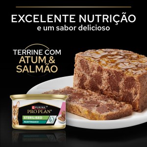 Pro Plan Maintenance Sterilised Mousse Adulto Salmão e Atum - Image 4
