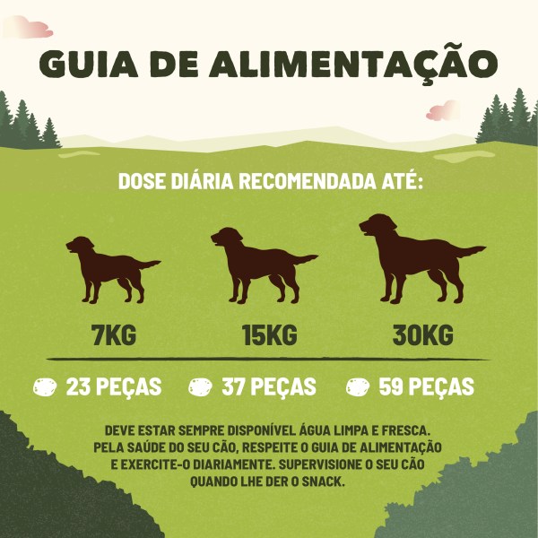 Adventuros Training Snacks de Veado para Cão