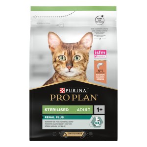 Pro Plan Renal Plus Sterilised Gato Salmão - Image 5