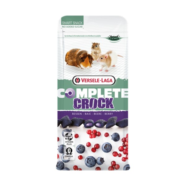 Complete Snacks Crock Bagas para Roedores