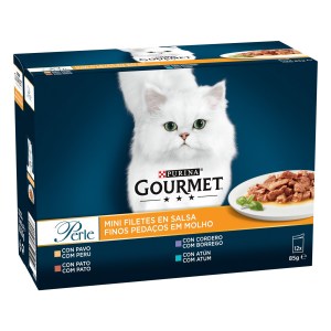 Gourmet Perle Finos Pedaços Multipack Peru, Pato, Borrego e Atum - Image 1
