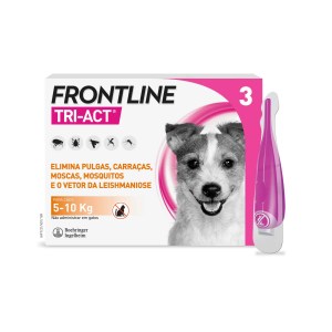 Frontline Tri-Act Cão S 5 - 10kg - Image 1