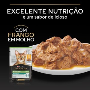 Pro Plan Maintenance Sterilised Adulto Frango Molho - Image 4