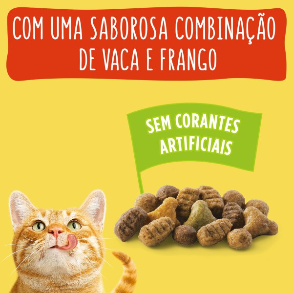 Friskies Gato Adulto Vaca, Frango e Legumes