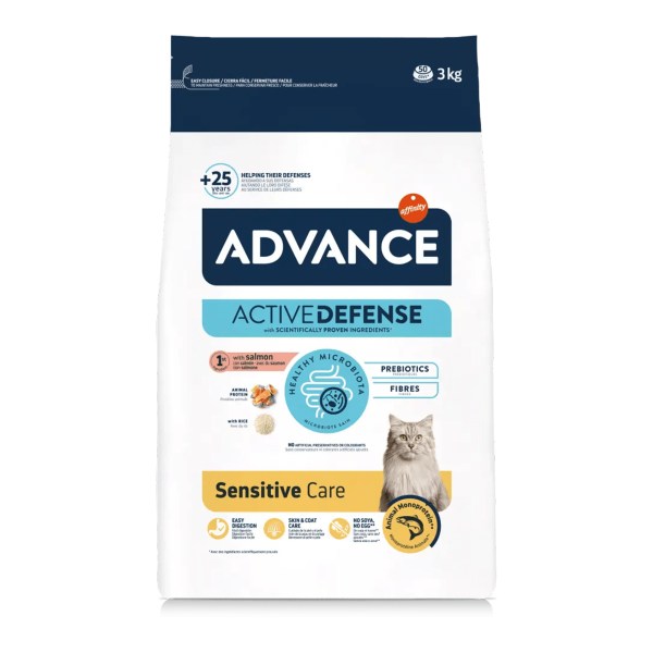 Advance Gato Sensitive Care Adulto Salmão