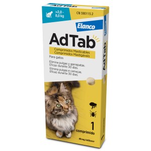 AdTab Comprimido Mastigável Gatos 2 - 8kg - Image 2