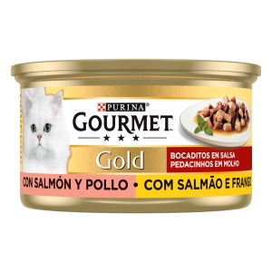 Gourmet Gold Pedacinhos em Molho Salmão e Frango - Image 6