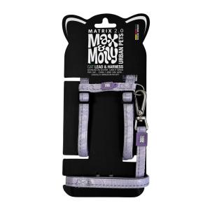 Max and Molly Conjunto Peitoral + Trela Matrix 2.0 para Gato - Image 3