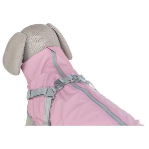 Trixie Capa Impermeável Pontis Rosa com Peitoral - Image 7