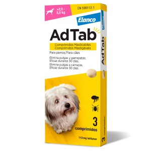 AdTab Comprimido Mastigável Cães 2.5 - 5.5kg - Image 2